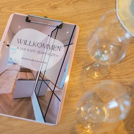 White Pearl Zentral Und Strandnah Mit Fahrradstellplatz 아파트