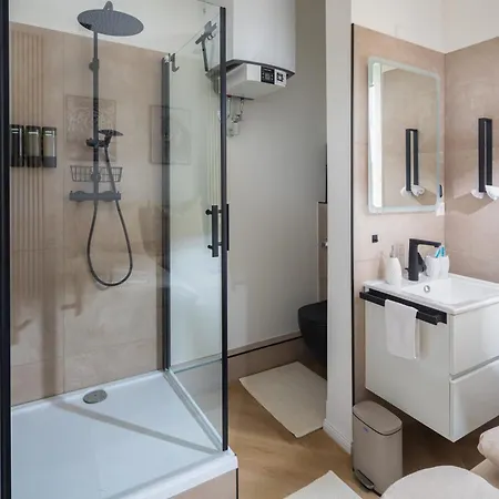 아파트 White Pearl Zentral Und Strandnah Mit Fahrradstellplatz