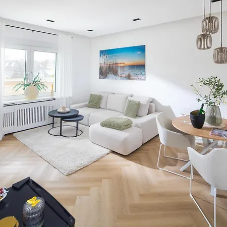 Apartment White Pearl Zentral Und Strandnah Mit Fahrradstellplatz