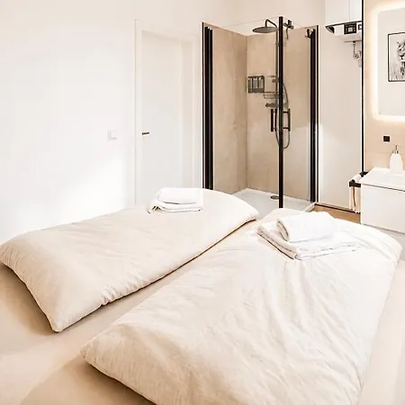 White Pearl - Modernes Zentral & Strandnah Lejlighed *