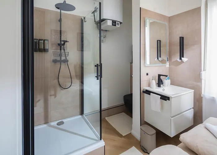 公寓 White Pearl Zentral Und Strandnah Mit Fahrradstellplatz