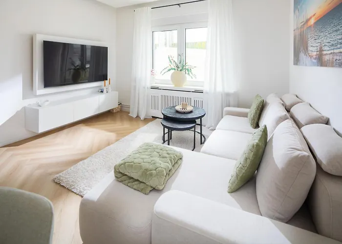 White Pearl Zentral Und Strandnah Mit Fahrradstellplatz 公寓